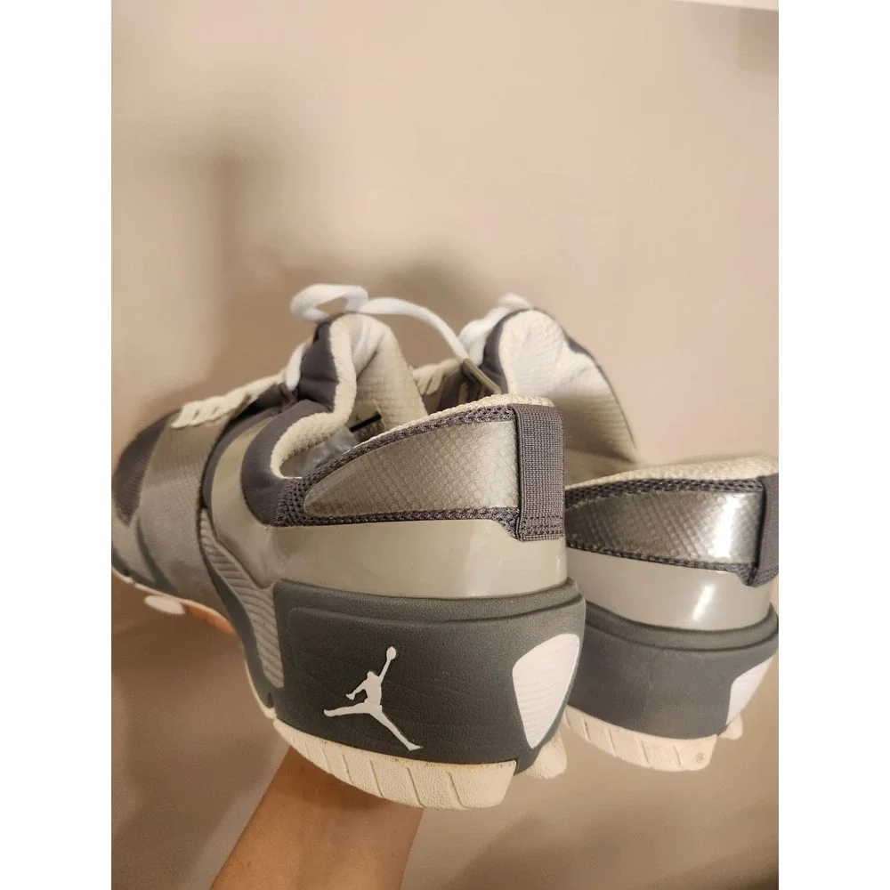 Jordan Alpha Trunner Cool Grey Mens Size 13 Vintage Training Shoes 407582-007